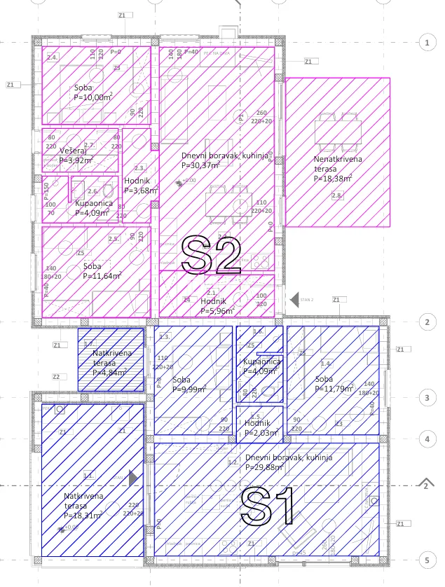 biograd, sv. filip i jakov, kuća, 95 m², vrt, bazen - slika 12