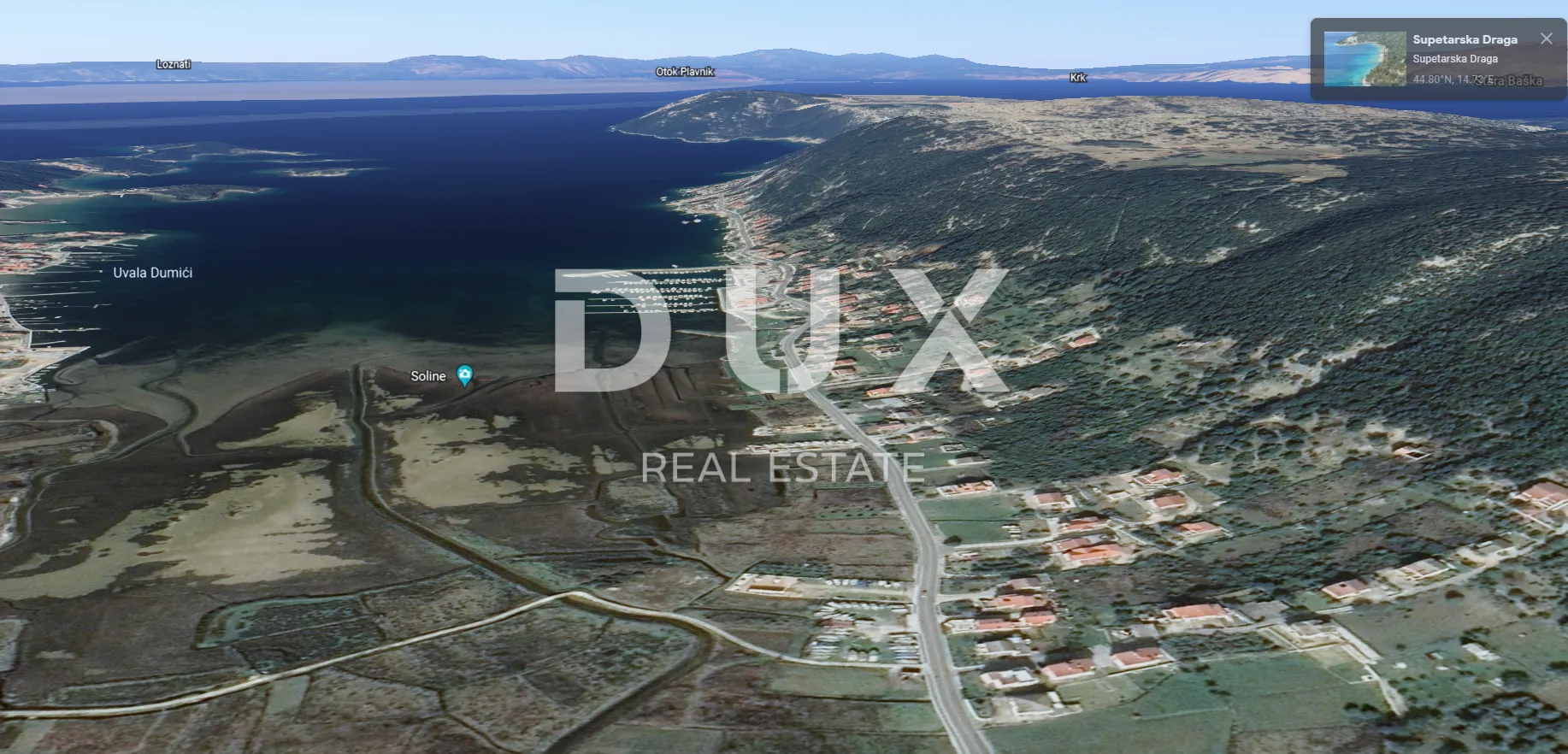 RAB, SUPETARSKA DRAGA- zemljište na odlčnoj poziciji u drugom redu gradnje - Supetarska Draga, Rab