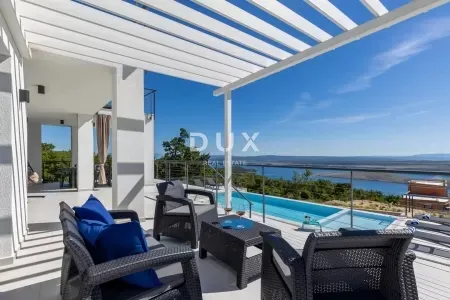 crikvenica, šmrika - luksuzna vila s bazenom i predivnim pogledom na more - slika 15