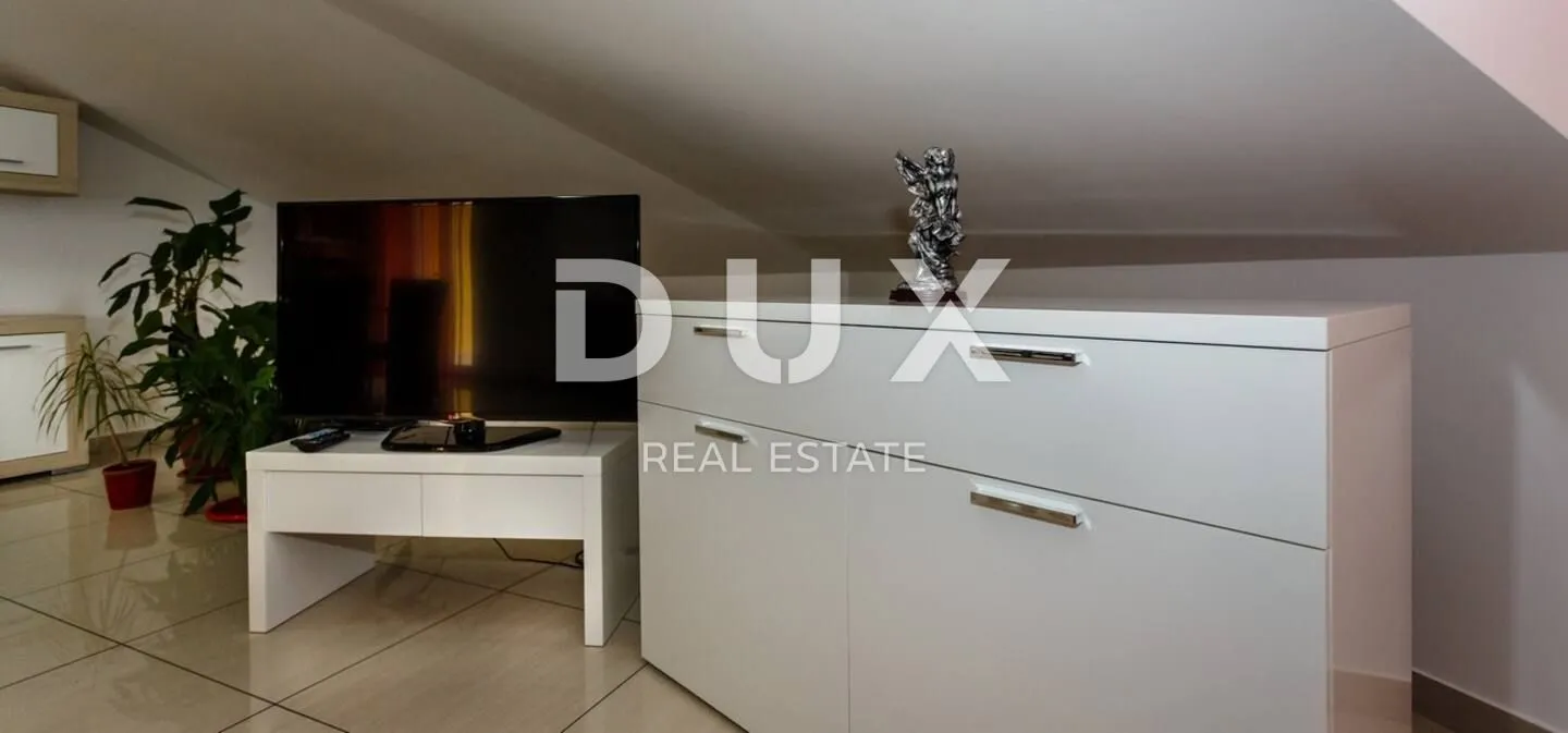 otok krk, vrbnik - apartman 95 m2 sa pogledom na more - slika 8