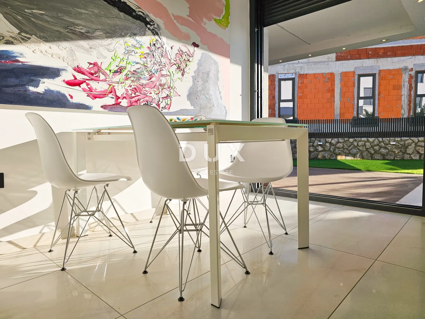otok krk, grad krk, dvoetažni stan, 112,30 m2, bazen, najam - slika 8