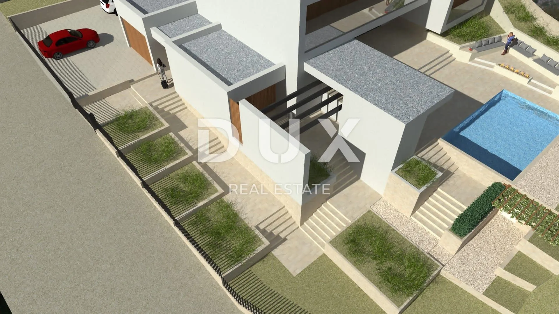 zadar, starigrad - roh bau vila pokraj mora - slika 11