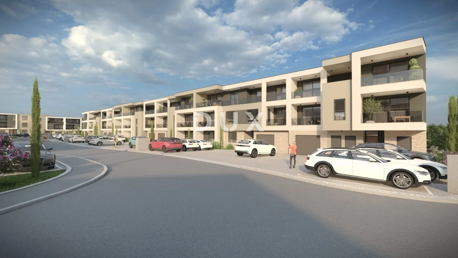 istra, pula - prostrani stan s vrtom u novom projektu! - slika 4