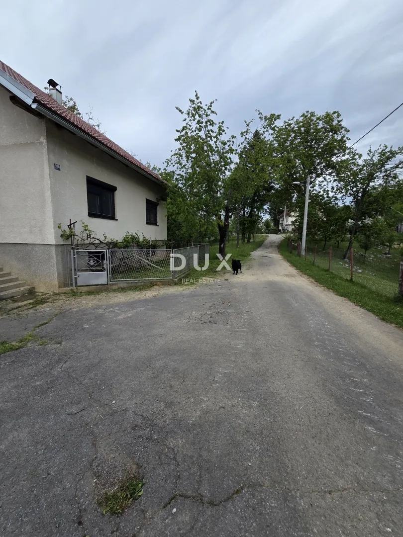 ogulin, tounj - samostojeća kuća s 2 pomoćna objekta odmah do rijeke + okućnica 5000m2 - slika 3