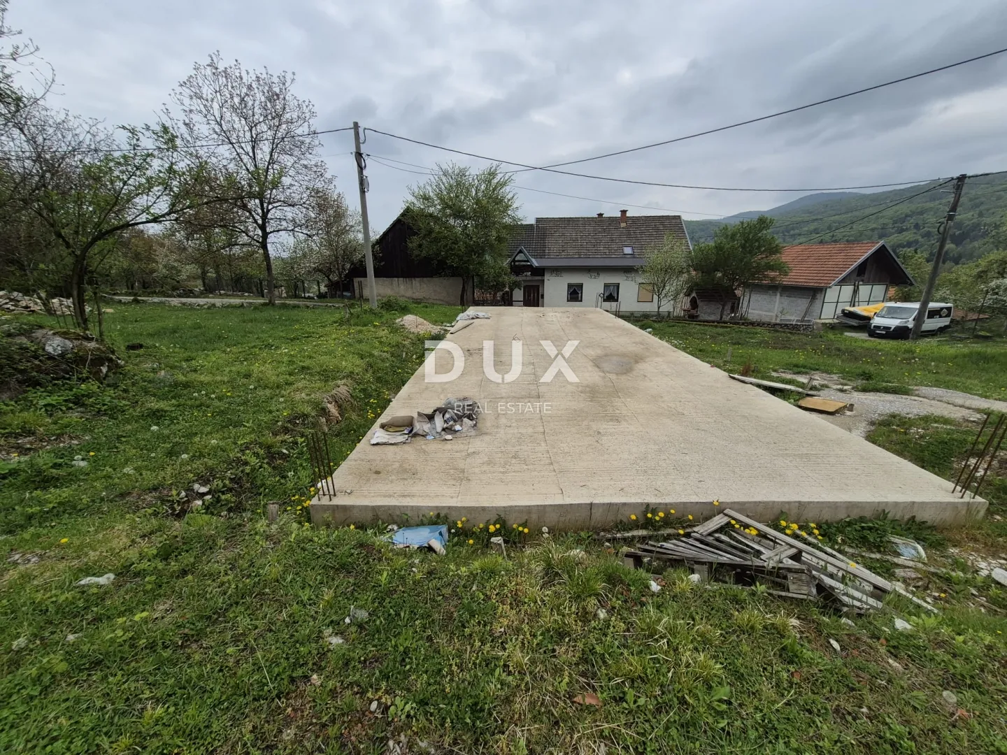 gorski kotar, severin na kupi - započeta gradnja kuće 132 m2 - slika 10