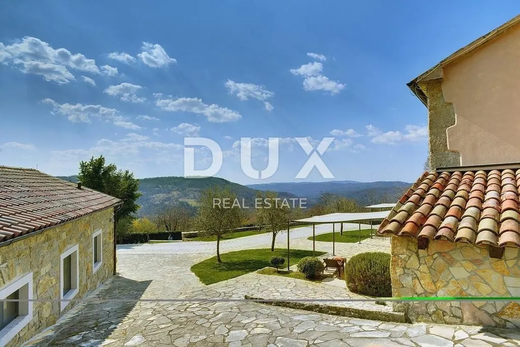 istra, lupoglav - kamene vile u rustikalnom stilu s panoramskim pogledom - slika 7