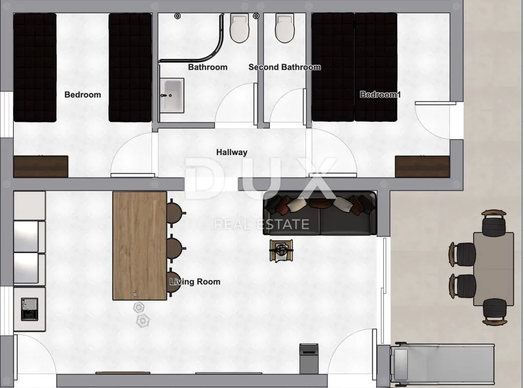 zadar, drage - prekrasna apartmanska vila s bazenom - slika 34