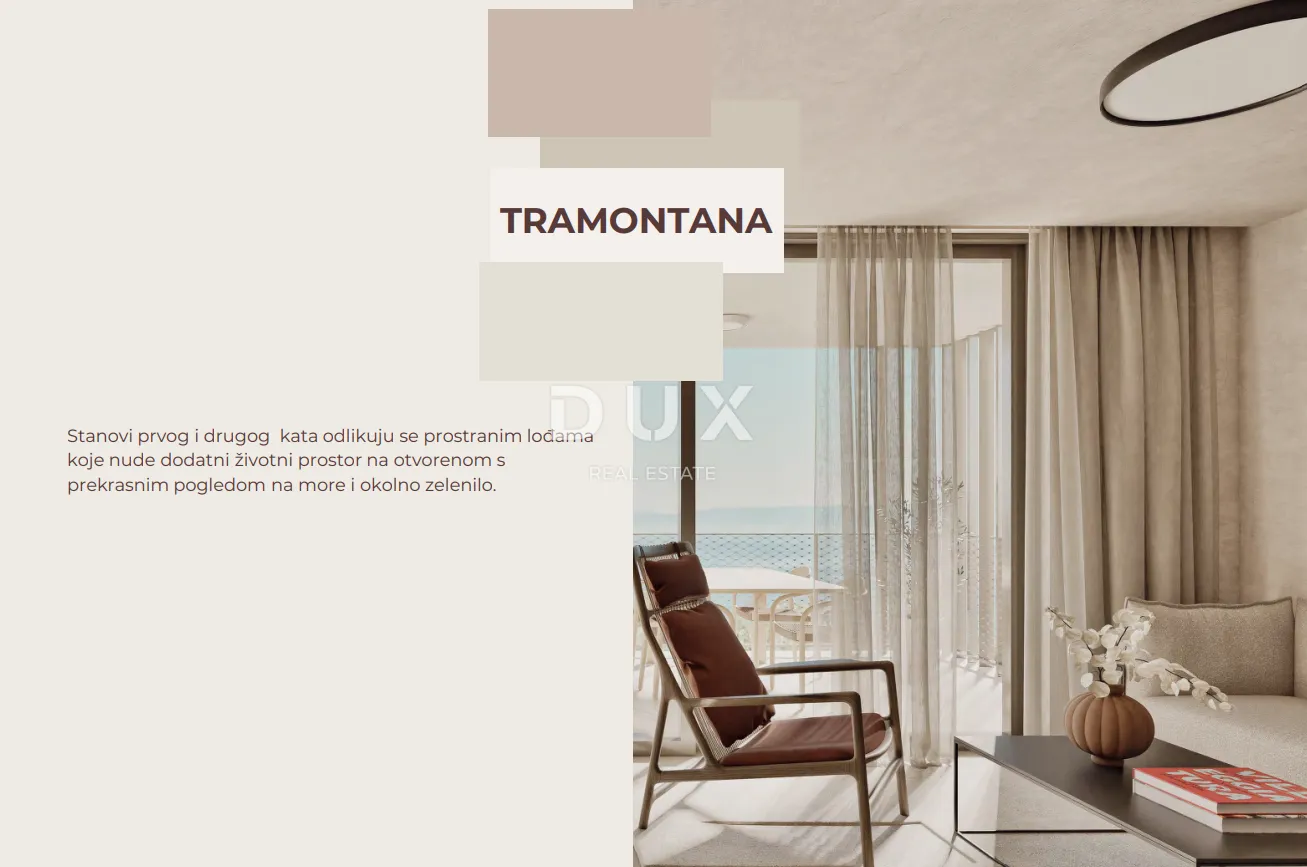 kvarner, kraljevica - tramontana residence: ekskluzivan stan b2, prvi red do mora, novogradnja, prilika - slika 3