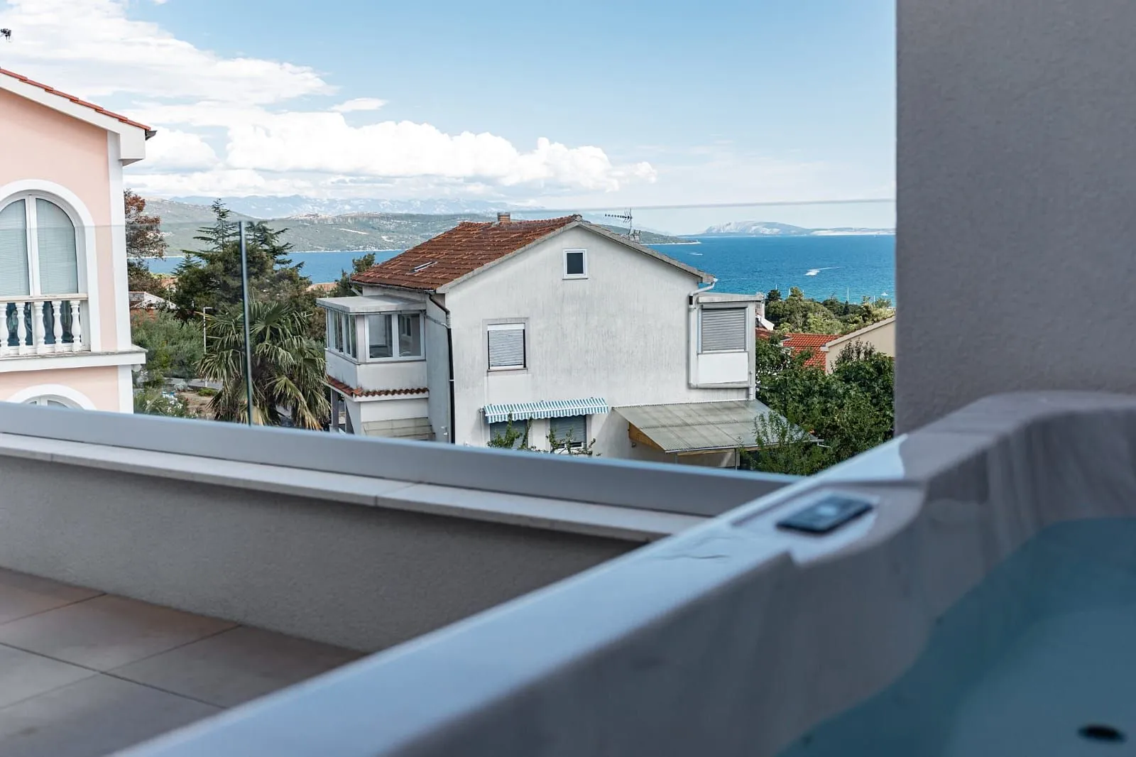 otok krk, grad krk - penthouse apartman sa pogledom na more - slika 26