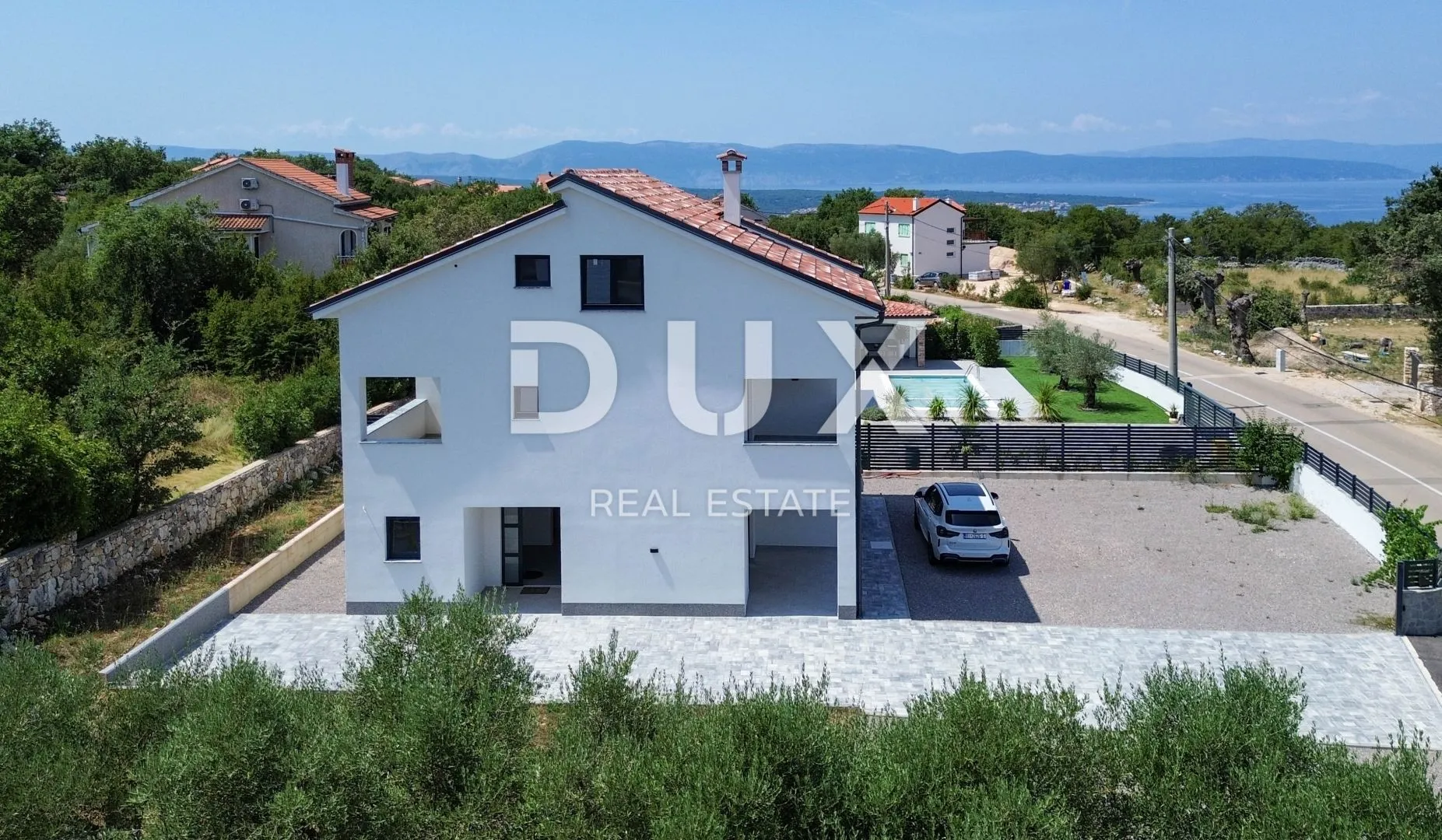 otok krk, rasopasno, obiteljska kuća, 184 m2, novogrdnj, krovna terasa, blizu mora - slika 2