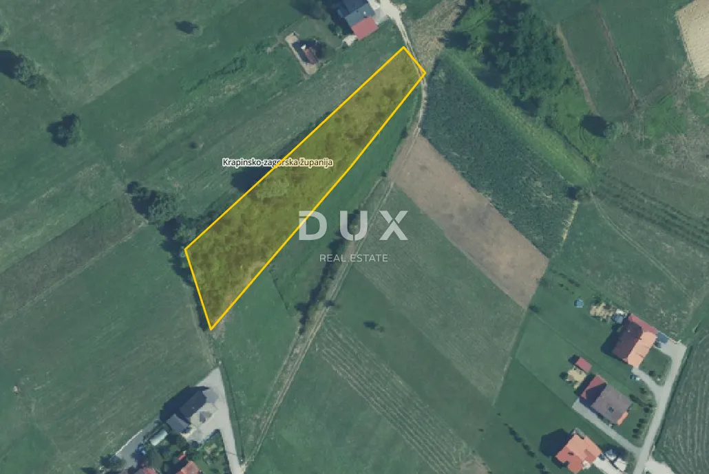 hrvatsko zagorje, pregrada - građevinsko zemljište 3.270 m² - slika 2