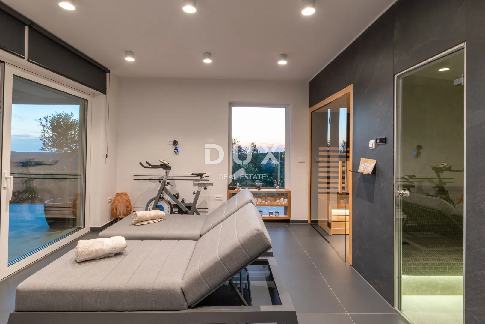 istra, motovun - vila s infinity bazenom i wellness zonom - otvoren pogled na more i okolna mjesta - slika 43