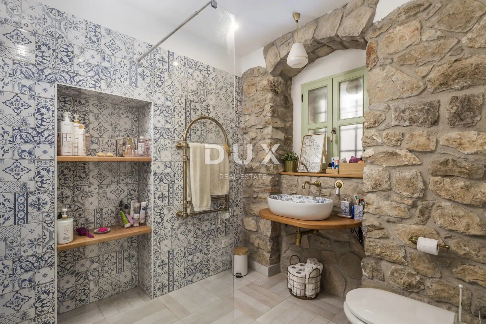 kvarner, grobnik, autohtona kamena kuća, 170 m2, pogled na more - slika 13
