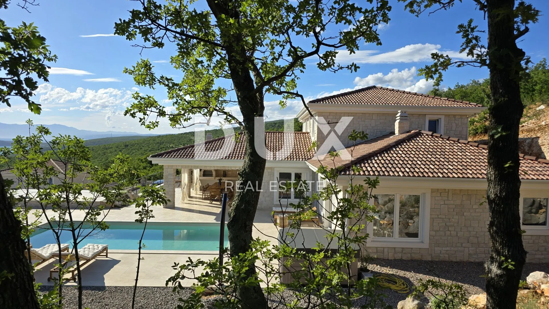 crikvenica, jadranovo - luksuzna kamena villa s grijanim bazenom - slika 21