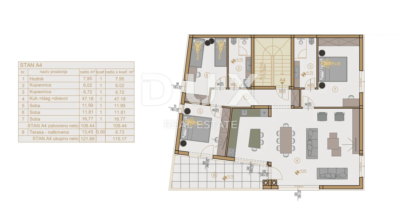 istra, pula - moderna novogradnja! blizina grada! penthouse! - slika 17