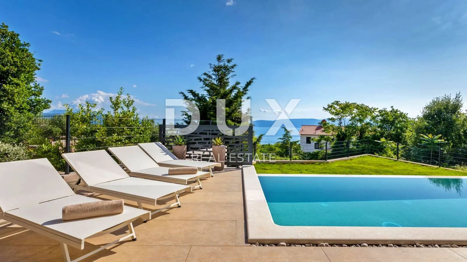 istra, rabac - novogradnja s panoramskim pogledom na more - slika 26
