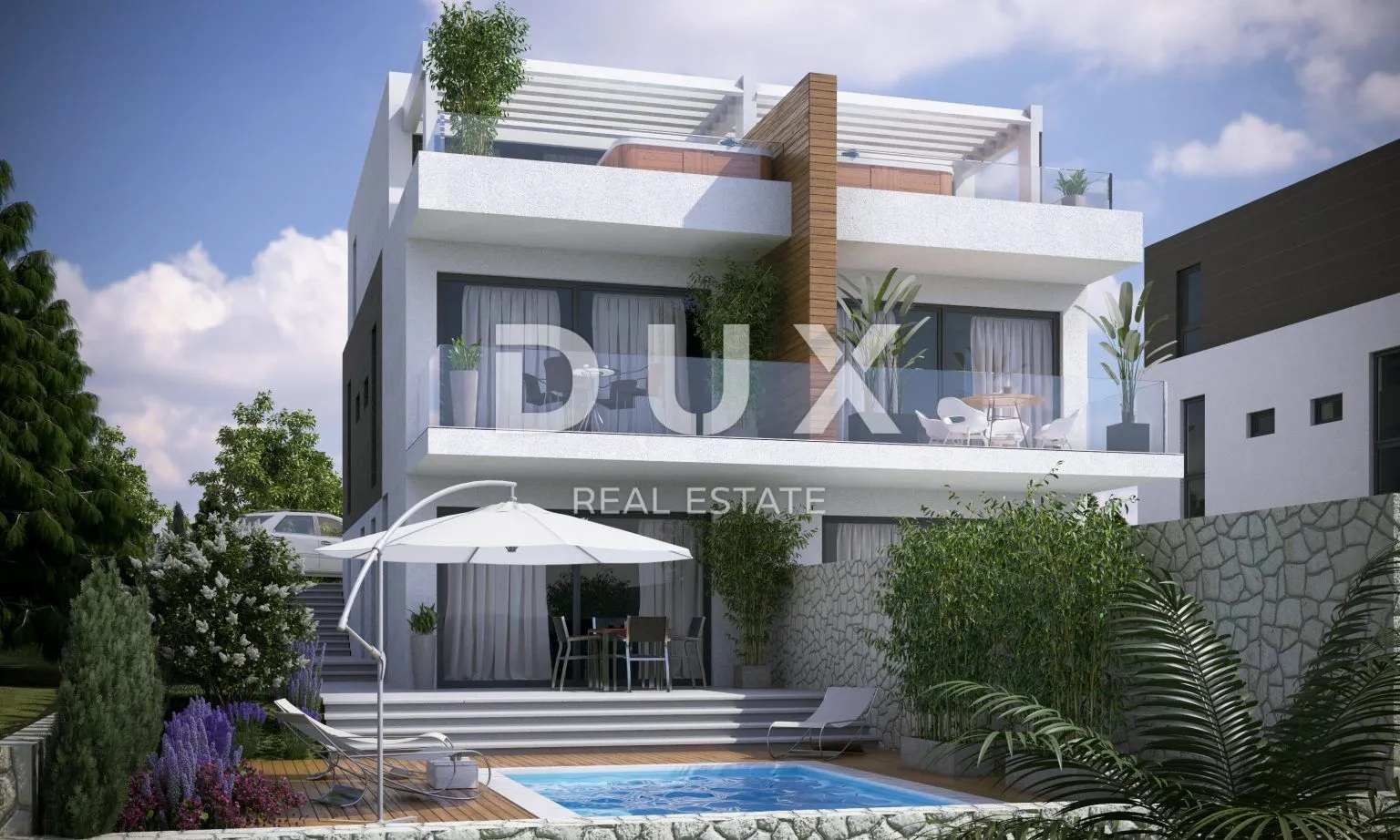 otok pag, novalja - dvoetažni penthouse s krovnom terasom - slika 4