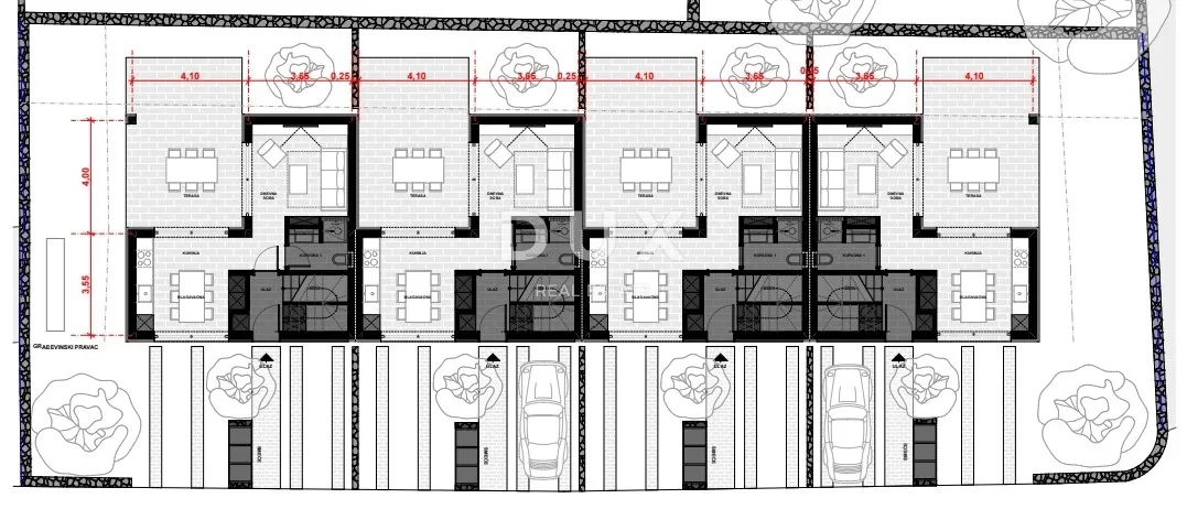 zadar, zukve, zemljište s dozvolom, 600m2 - slika 4