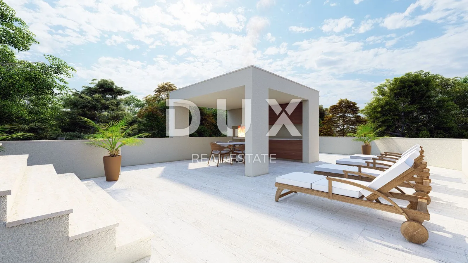 zadar, vrsi - prostrani penthouse s pet spavaćih soba, krovnom terasom s bazenom i pogledom na more! s3 - slika 14