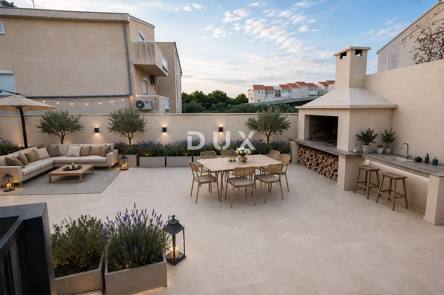 biograd na moru, vila sa bazenom od 350 m2, blizina i pogled na more - slika 2