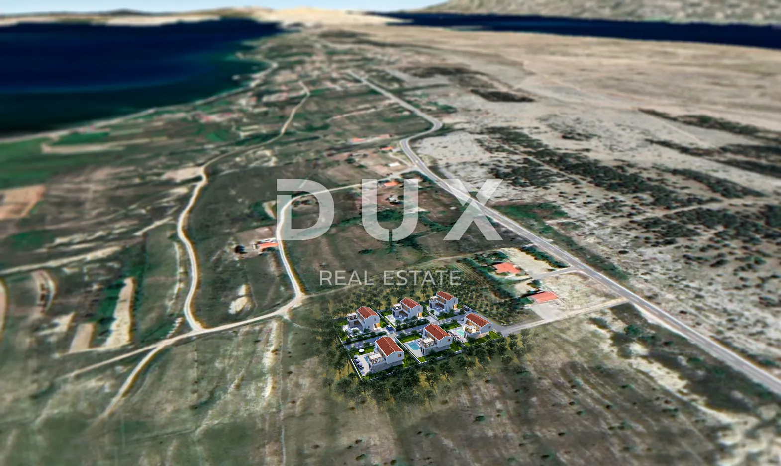 zadar, rtina - projekt s dozvolama za gradnju 6 luksuznih vila - slika 2