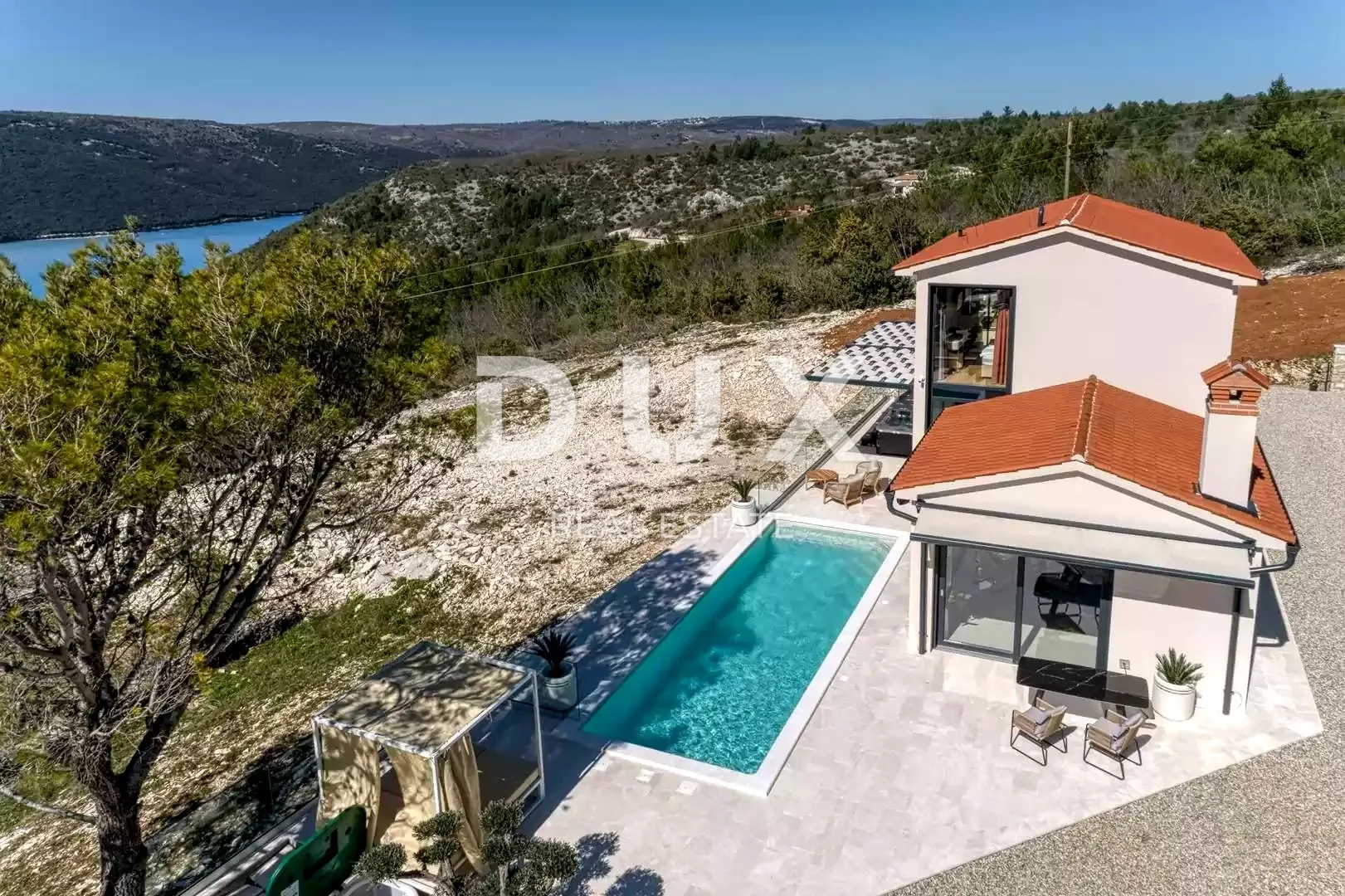 istra, rabac - kuća s bazenom i pogledom na more - slika 3