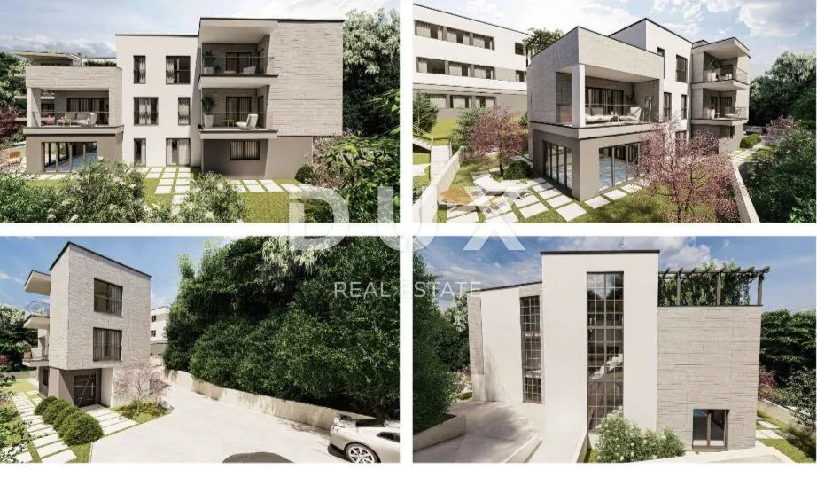 OPATIJA, POBRI- građevinsko zemljište, zgrada i villa, idejni projekt!!! - Pobri, Opatija