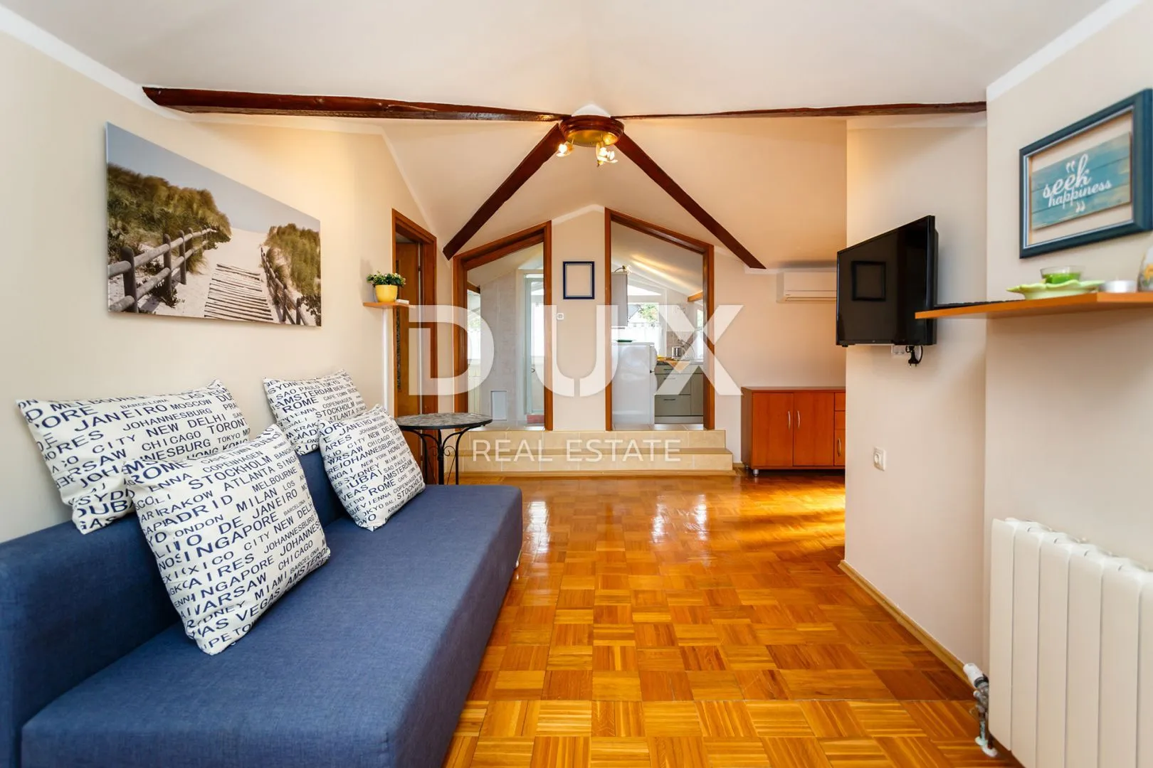 otok krk, malinska - renovirana apartmanska kuća u blizini mora - slika 12