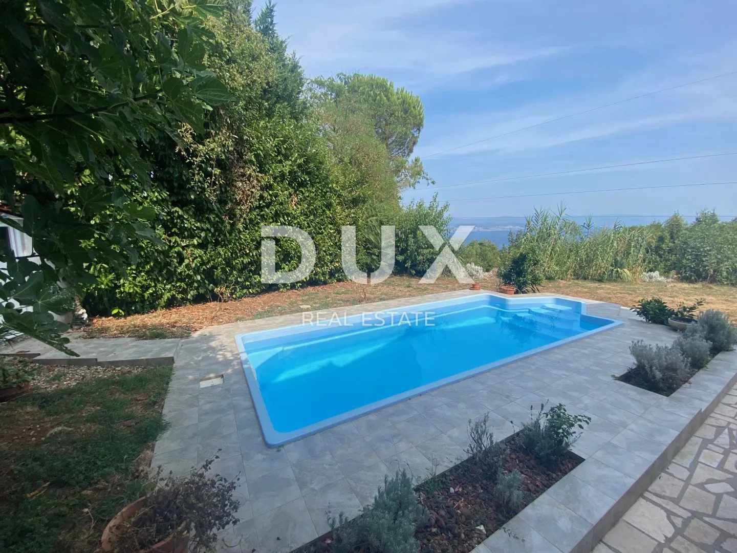 opatija, ika - stan u prizemlju s bazenom i pogledom na more! prilika! - slika 2