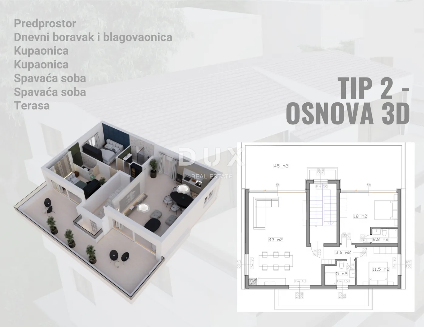 otok pag, pag - ekskluzivan stan 2s+db u novogradnji + terasa! prilika! - slika 3