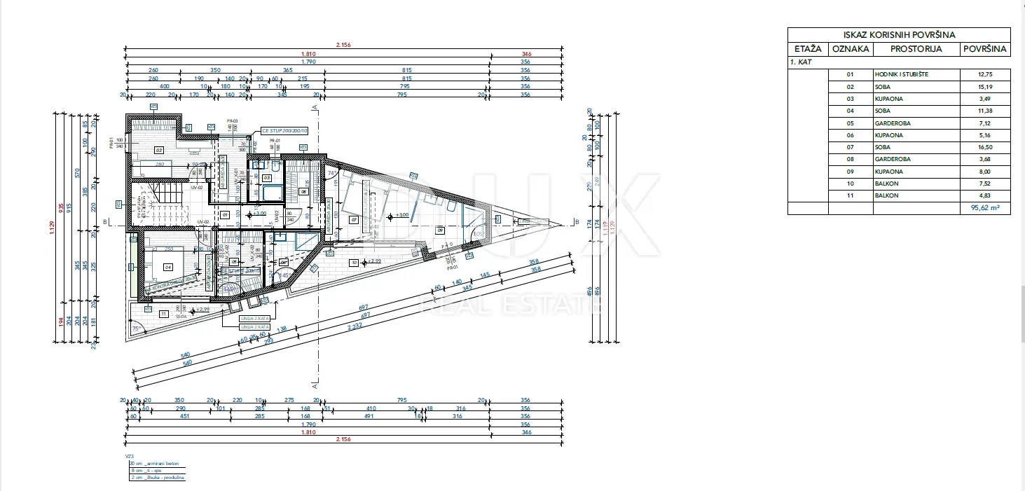 opatija, lovran - villa 333m2 s bazenom i pogledom na more + okoliš 500m2 - slika 23