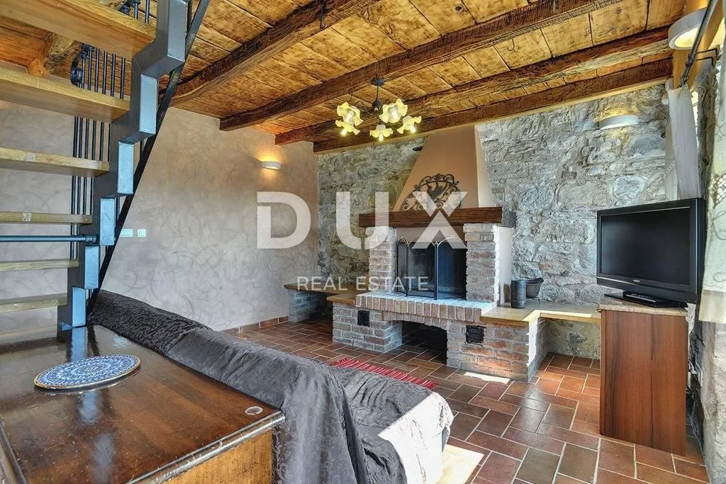 istra, lupoglav - kamene vile u rustikalnom stilu s panoramskim pogledom - slika 31