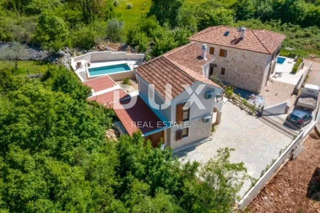 otok krk, malinska - samostojeća kuća s bazenom - slika 2