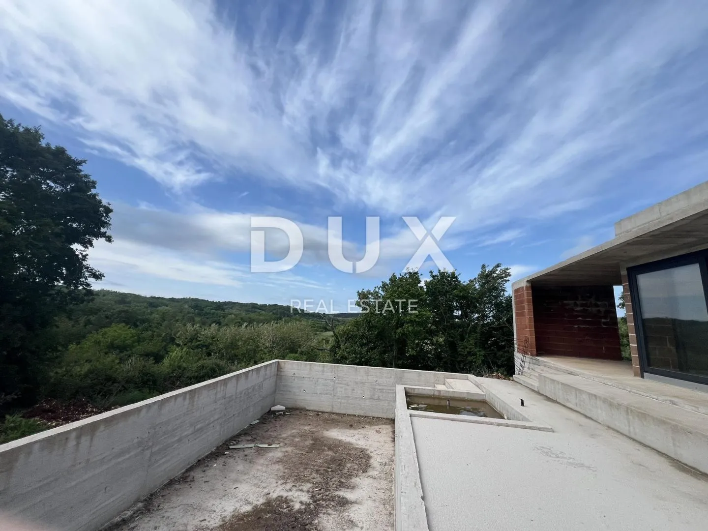 istra,motovun - moderna vila u izgradnji - slika 4