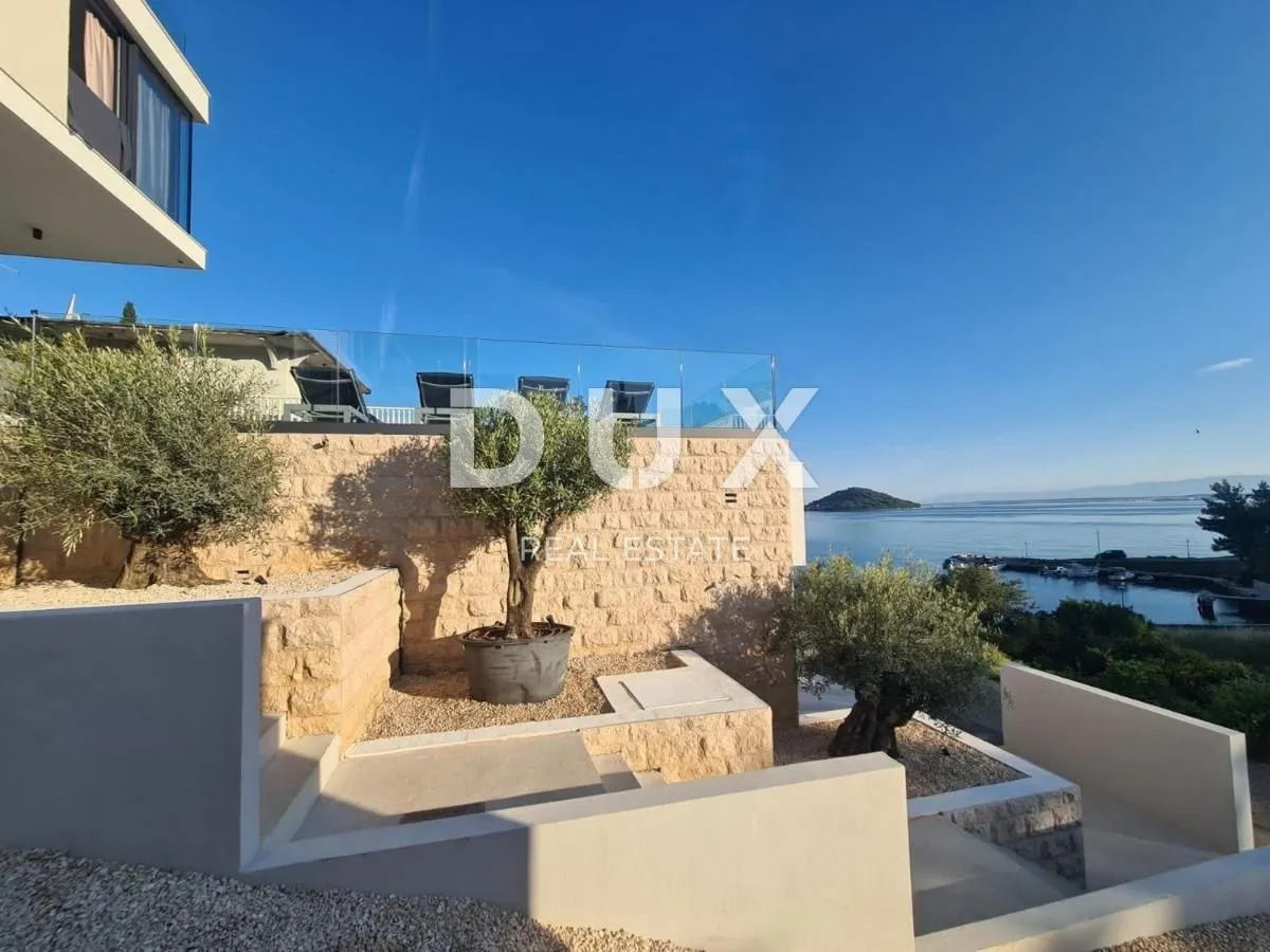 otok ugljan, kali - luksuzna vila na otoku prvi red do mora - slika 22