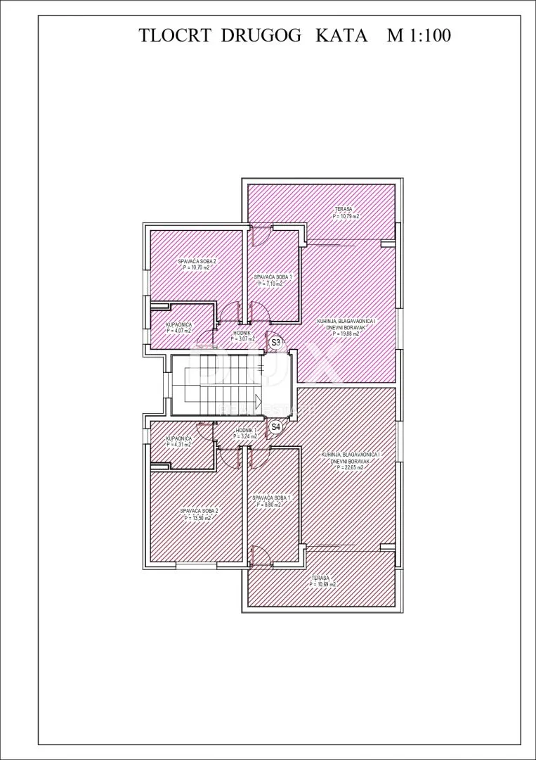 zadar, petrčane - moderan penthouse u izgradnji z1 s4 - slika 14