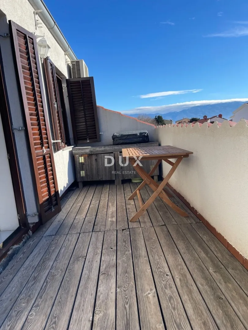 otok krk, baška – šarmantan apartman s terasom - slika 7