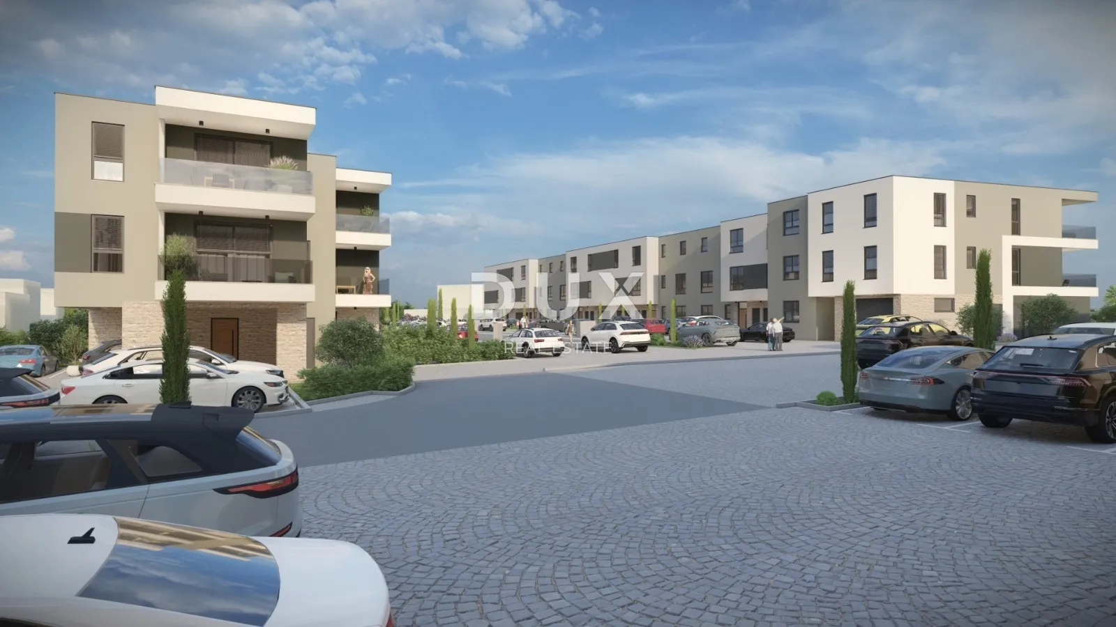 istra, pula - prostrani stan s vrtom u novom projektu! - slika 5