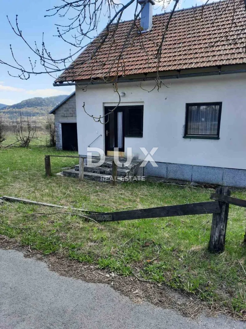 ogulin, lička jesenica - kuća u prirodi + zemljište!!! - slika 8