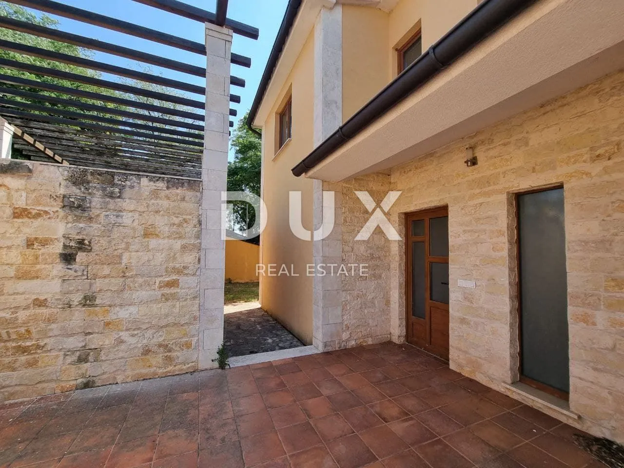 poreč, kaštelir, dvojna kuća, 121 m2, roh-bau, pogled na more - slika 6