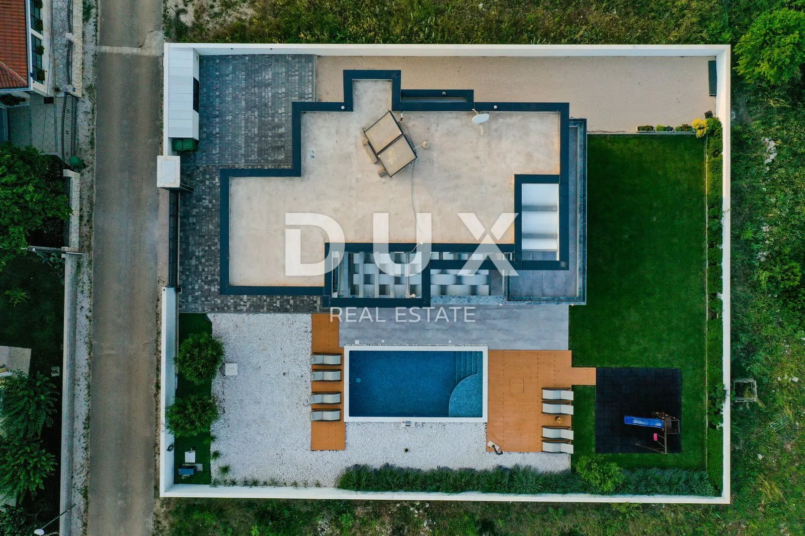 zadar, zaton - luksuzna vila s grijanim bazenom - slika 40