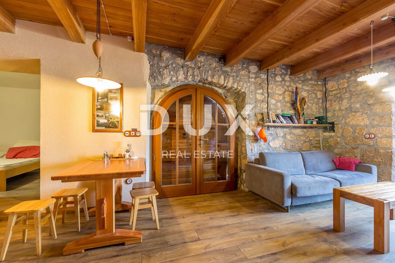krk, malinska, kamena kuća, 141 m2, konoba - slika 5