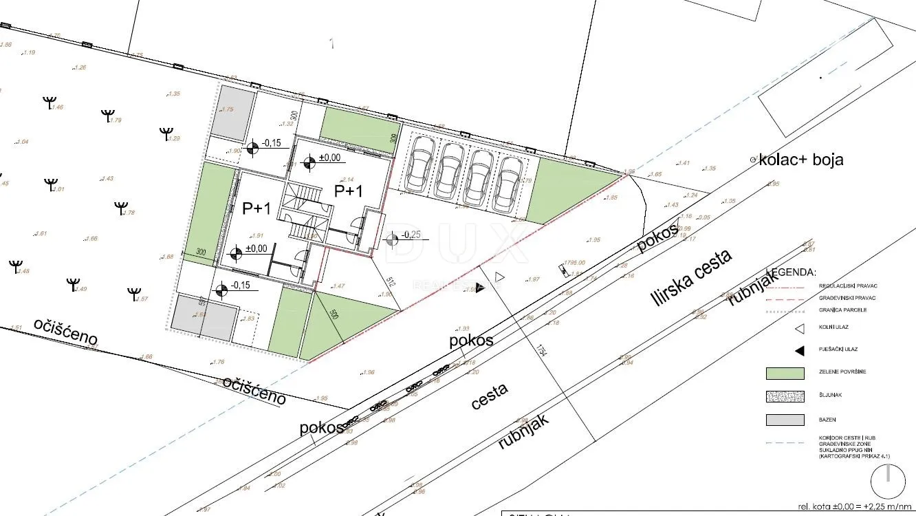 zadar, nin - duplex zgrada sa dva etažna stana i bazenima - slika 19