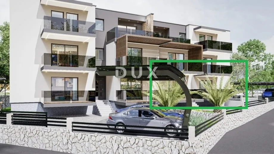 rijeka, podmurvice- stan 114m2 u novogradnji s pogledom na more, db+3s, prizemlje- stan 3d - slika 19