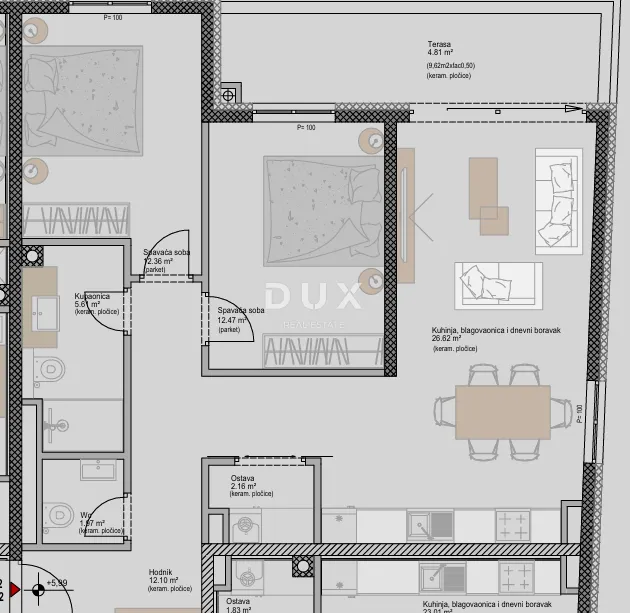 istra, poreč - suvremeni stan 2s+db u novom projektu, blizu mora, mogućnost finaciranja kreditom - slika 3