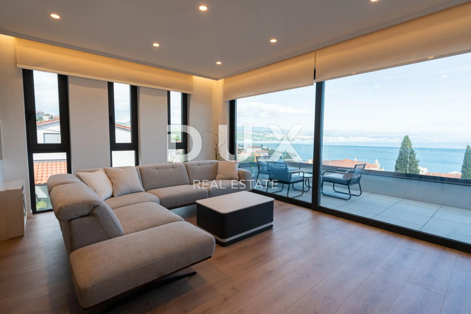 opatija, centar - stan 132m2 u novogradnji s vrtom, bazenom, garažom, pogled na more, centar opatije - slika 8