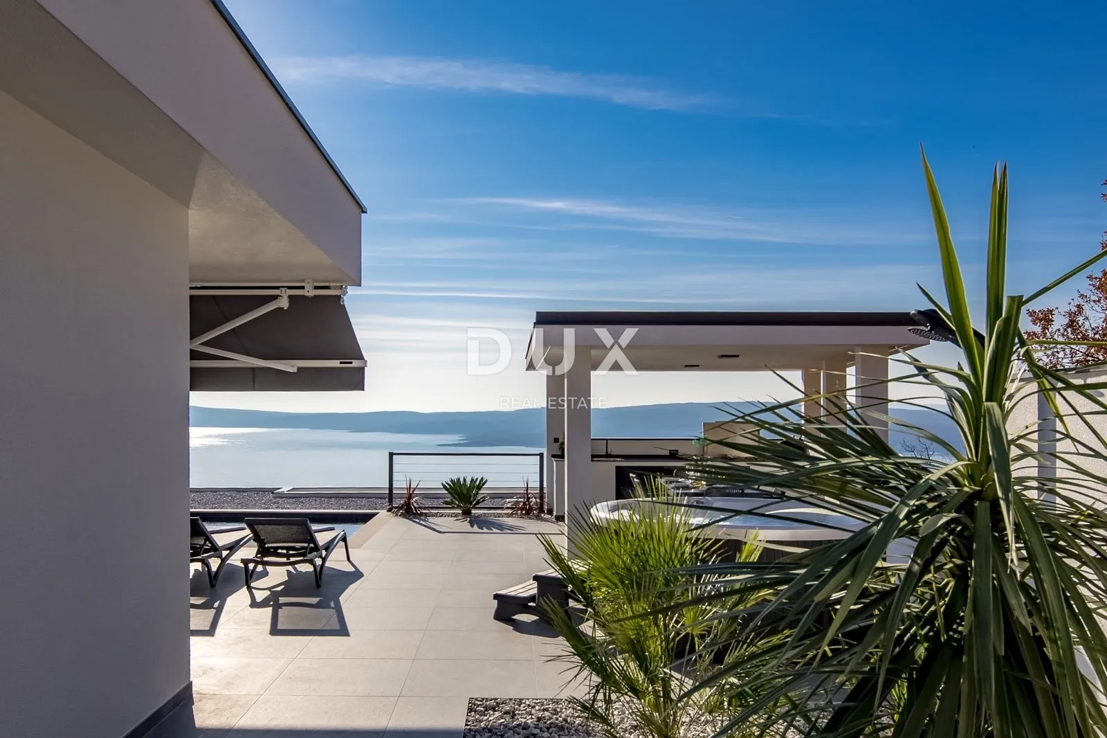 kvarner, crikvenica - moderna vila s panoramskim pogledom na more - slika 7