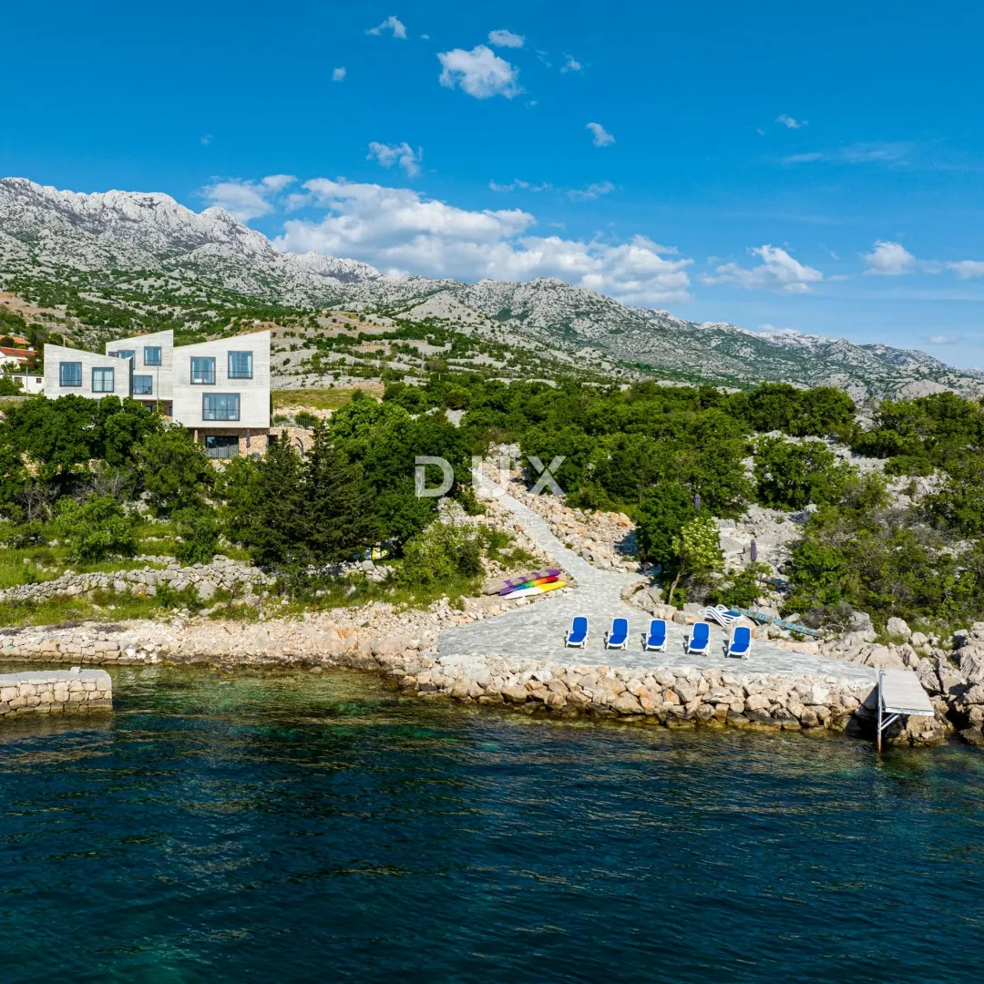 dalmacija, karlobag - ekskluzivna luksuzna vila 1. red do mora - slika 24