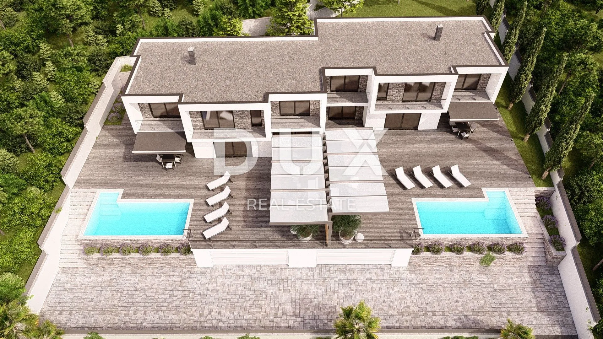 kvarner, crikvenica, luksuzna vila, 456 m2, panoramski pogled - slika 6