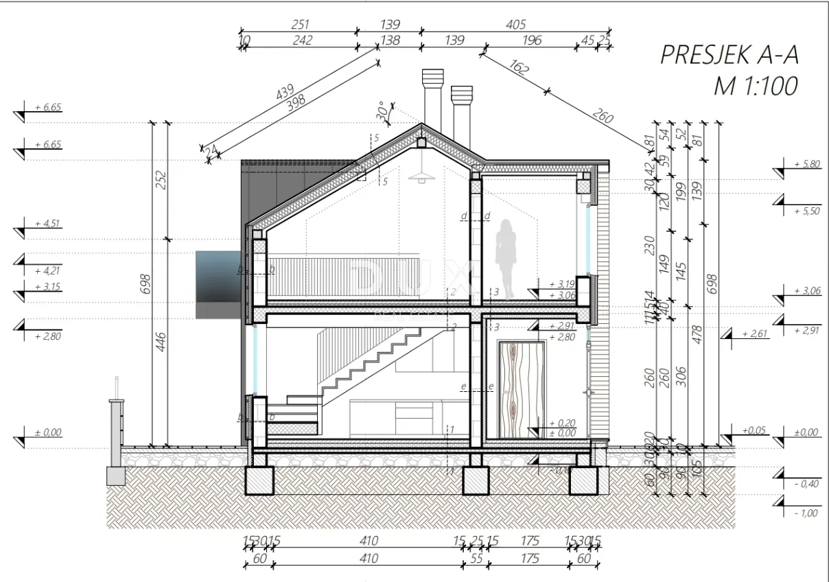 fužine, vrata- zemljište 300m2 s građevinskom dozvolom!!! u blizini jezera - slika 13